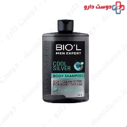 Biol Cool Silver Body Shampoo For Men 480 ml
