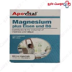 Apovital Magnesium Plus Eisen And B6 30 Tablet 