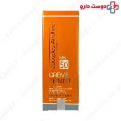 Jacques Andhrel Sunscreen Cream for Normal to Dry Skin SPF 50 Ml
