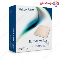 Euroderm Euroform Foam Plus Adhesive Foam Dressing 10×10 cm