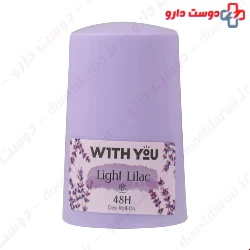 With you Deo Roll on Light Lilac 50 Ml