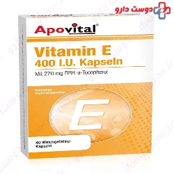 Apovital Vitamin E 400 IU 40 Softgel