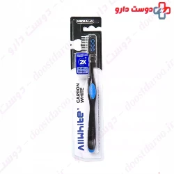Allwhite Carbon White Medium Toothbrush Code 601