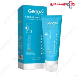 Geno Biotic SunoGen Sunscreen Cream SPF50 for Normal and Dry Skin  50 gr