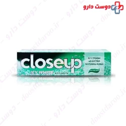Icy White Menthol Brust Toothpaste Closeup
