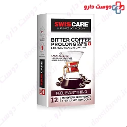  Swiss Care Bitter Coffee Prolong Condoms 12 Pcs