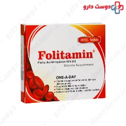 Aryansana Folitamin 30 Tablets