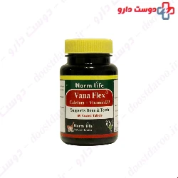 Norm Life Vana Flex Calcium + Vitamin D3 60 Tablets