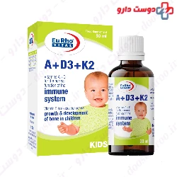 Eurho Vital Vitamin A + D3 + K2 Oral Drop 30 ml