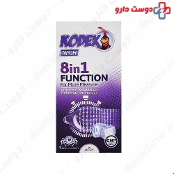 Nach Kodex 8 In 1 Function Condoms 10 Pcs
