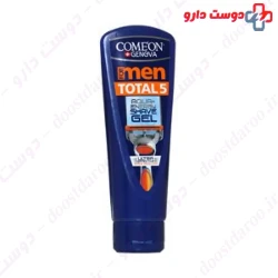 Comeon Total 5 Shave For Men 200 ml Gel