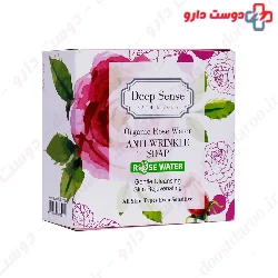 Deep Sense Organic Rose Water Anti Wrinkle Soap 75 Mg