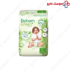 Bebem Baby Diaper Size 6 ، 24 PCS