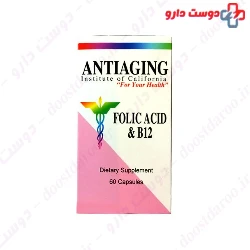 Antiaging Folic Acid and B12 60 Capsule