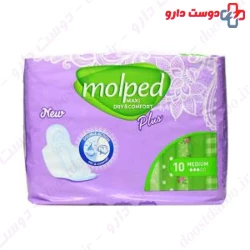 Molped Maxi Dry And Comfort Sanitary 10 Pad Medium