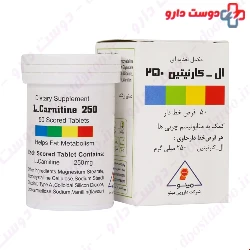 Minoo L Carnitine 250 Mg 50 Scored Tablets