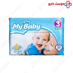 My baby baby 38 diapers size 3