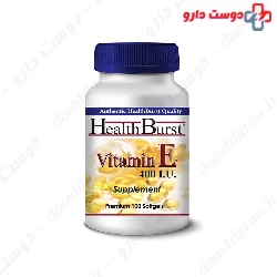 Health Burst Vitamin E 400 IU 100 Softgel