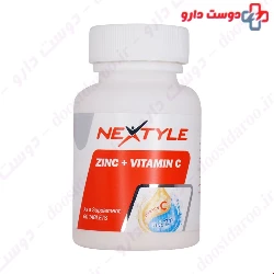 Nextyle Zinc Plus Vitamin C 60 Tablets