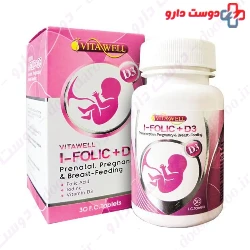 Vitawell I Folic + D3  30 Tablets