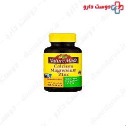 Nature Made Calcium Magnesium Zinc 100 Table