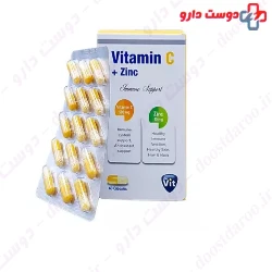 Star Vit Vitamin C 500 Mg With Zinc 60 Capsules