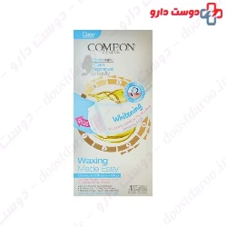 comeon wax strips for whitening 12 pieces