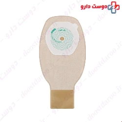 B braun 1piece smooth proxima ostomy bag with open bottom and separate clip Code 55410A
