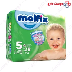 Molfix baby 28 diapers 5
