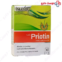 Nutrax Priotin 30 Capsules
