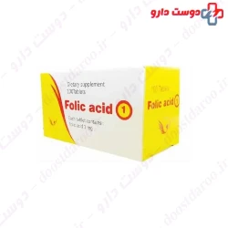 Simorgh Darou Folic acid 1mg 100 Tablet