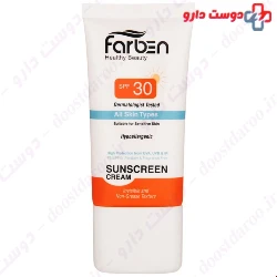 Farben SPF30 Sunscreen Cream For Sensitive Skin 50 Ml 
