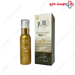 Jute Tinted Sunscreen Cream SPF50 Rose Light Beige For Oily Skin 50 Ml
