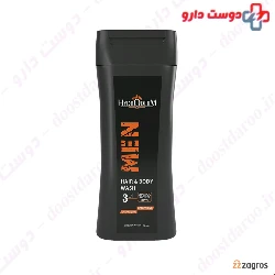 Hydroderm Men 3 In 1 Energizing And Refreshing Hair And Body Wash 300 ml