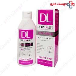 Dermalift Vita Grow Greasy Hair Anti Hair Loss 200ml Shampoo
