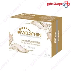 Medipain Cram Syndet Bar For Dry and Normal Skin 100 Mg
