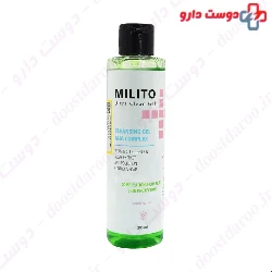 Milito Ultra Clean Face Wash Gel For Combination & Oily Skin 200 Ml