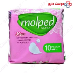 Molped Ultra Sanitary 10 Pad Medium