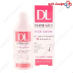 Dermalift Vita-Grow Anti Hair Loss For Dry & Damaged Hair 200 ml Shampoo