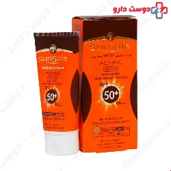 Sunsafe Sunsblock Cream SPF50+ Acneic Oil Free 50 Ml