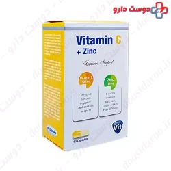Star Vit Vitamin C 500 Mg With Zinc 60 Capsules