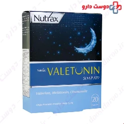 Nutrax Valetunin Sleep Aid 20 Capsules