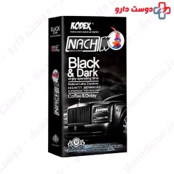 Nach Kodex Black And Dark Condom 12 PCS 
