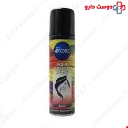 Sora Amor Black Hair Spray 150 ml