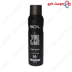 Biol You And Me Body Spray For Men 150 ml