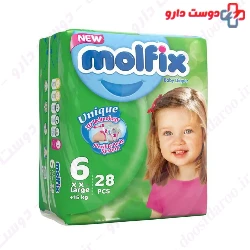 Molfix 28 diapers size 6