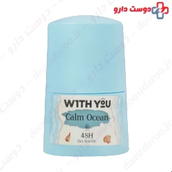 With you Deo Roll on Calm Ocean 50 Ml