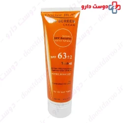 Dr Jila Oil Free Tinted Sun Screen Cream SPF63 50g Cream