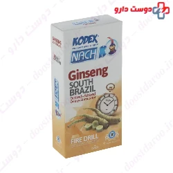 Nach Kodex Ginseng South Brazil Condom 12 PCS