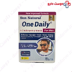 Sun Natural One Daily Multivitamin And Minerals For Men 30 Tabs